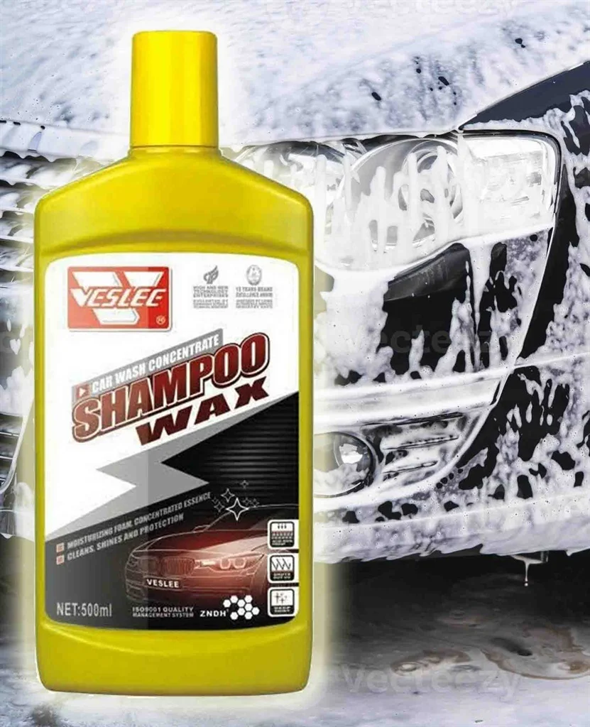 SHAMPOO CON CERA PARA CARRO